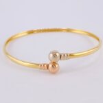 Pulso Aro Tú Y Yo 4.05gr / 18cm / 2.6mm Tres Oros 18K