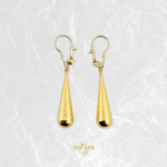 Candongas Lagrima 1.15gr / 4cm / Oro Amarillo 18K