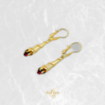 Candongas Corneta Lazo 1.15gr / 3.1cm / Oro Amarillo 18K - Imagen 2