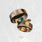 Argollas Anillos Matrimonio Por Fabricacion Bajo Pedido 17gr Solitario - Imagen 2